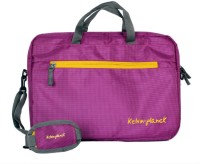 View Kelvin Planck 15.6 inch Laptop Messenger Bag(Pink) Laptop Accessories Price Online(Kelvin Planck)