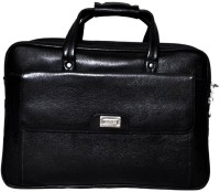 Leather Bags & More... 17 inch Laptop Messenger Bag(Black)   Laptop Accessories  (Leather Bags & More...)