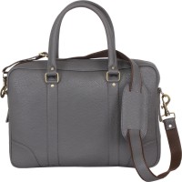 Walletsnbags 15 inch Laptop Messenger Bag(Grey)   Laptop Accessories  (Walletsnbags)