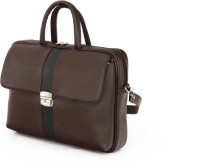 View Mboss 15.6 inch Laptop Messenger Bag(Brown) Laptop Accessories Price Online(Mboss)