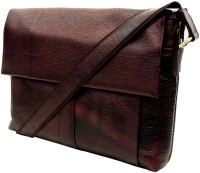 Madame Exclusive 16 inch Laptop Messenger Bag(Brown)   Laptop Accessories  (Madame Exclusive)