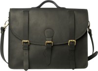 Romari 16 inch Laptop Messenger Bag(Black)   Laptop Accessories  (Romari)