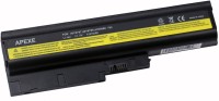Apexe Compatible with Lenovo T60 6 Cell Laptop Battery   Laptop Accessories  (Apexe)