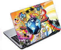 ezyPRNT Beautiful Musical Expressions Music AY (14 to 14.9 inch) Vinyl Laptop Decal 14   Laptop Accessories  (ezyPRNT)