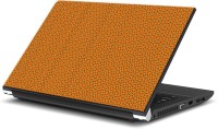 ezyPRNT Orange Backgrond Star Texture Pattern (15 to 15.6 inch) Vinyl Laptop Decal 15   Laptop Accessories  (ezyPRNT)