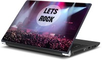 Rangeele Inkers Lets Rock Band Vinyl Laptop Decal 15.6   Laptop Accessories  (Rangeele Inkers)