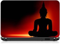 VI Collections Budha in Shadow PRINTED VINYL Laptop Decal 15.6   Laptop Accessories  (VI Collections)