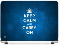 FineArts Keep Calm and Carry On Vinyl Laptop Decal 15.6   Laptop Accessories  (FineArts)