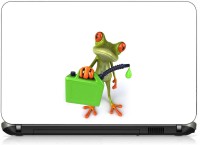 View VI Collections MR FROG READY TO FILL pvc Laptop Decal 15.6 Laptop Accessories Price Online(VI Collections)