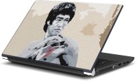 Rangeele Inkers Bruce Lee Painting Art Vinyl Laptop Decal 15.6   Laptop Accessories  (Rangeele Inkers)