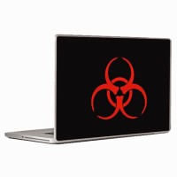 Theskinmantra Critical Warnng Laptop Decal 14.1   Laptop Accessories  (Theskinmantra)