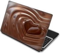 Shopmania chocolate heart Vinyl Laptop Decal 15.6   Laptop Accessories  (Shopmania)