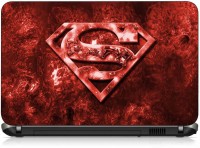 VI Collections S MAN LOGO RED pvc Laptop Decal 15.6   Laptop Accessories  (VI Collections)