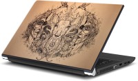 ezyPRNT Abstract Art BX (15 to 15.6 inch) Vinyl Laptop Decal 15   Laptop Accessories  (ezyPRNT)