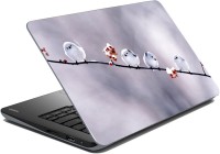 meSleep Beautiful Birds Vinyl Laptop Decal 15.1   Laptop Accessories  (meSleep)