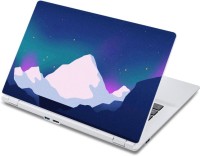 ezyPRNT Alaska Snow Mountain Abstract Art & Painting (13 to 13.9 inch) Vinyl Laptop Decal 13   Laptop Accessories  (ezyPRNT)