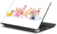 Rangeele Inkers Cute Babies Group Vinyl Laptop Decal 15.6   Laptop Accessories  (Rangeele Inkers)