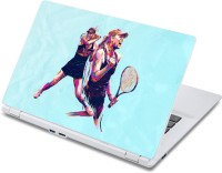 ezyPRNT Lawn Tennis Sports h4 (13 to 13.9 inch) Vinyl Laptop Decal 13   Laptop Accessories  (ezyPRNT)