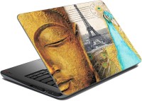 meSleep Budha LS-26-091 Vinyl Laptop Decal 15.6   Laptop Accessories  (meSleep)