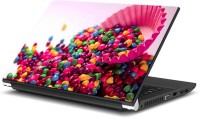 ezyPRNT Spilled Colorful Stones (15 to 15.6 inch) Vinyl Laptop Decal 15   Laptop Accessories  (ezyPRNT)
