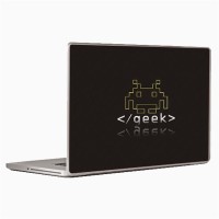 Theskinmantra Geek in Html Laptop Decal 13.3   Laptop Accessories  (Theskinmantra)