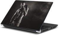 ezyPRNT Dubling Up and Down Body Building (15 to 15.6 inch) Vinyl Laptop Decal 15   Laptop Accessories  (ezyPRNT)