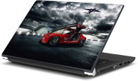 Rangeele Inkers Red Dream Car Vinyl Laptop Decal 15.6   Laptop Accessories  (Rangeele Inkers)