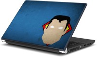 Rangeele Inkers Super Man Minimals Art Work Vinyl Laptop Decal 15.6   Laptop Accessories  (Rangeele Inkers)