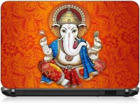 VI Collections GANESHA SIT pvc Laptop Decal 15.6   Laptop Accessories  (VI Collections)