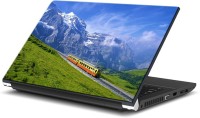 ezyPRNT The Snow Valley Train (15 to 15.6 inch) Vinyl Laptop Decal 15   Laptop Accessories  (ezyPRNT)