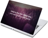 ezyPRNT Love and Happiness Motivation Quote d (13 to 13.9 inch) Vinyl Laptop Decal 13   Laptop Accessories  (ezyPRNT)