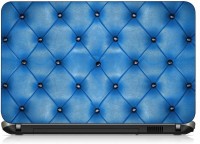 VI Collections BLUE LEATHER FINISH pvc Laptop Decal 15.6   Laptop Accessories  (VI Collections)
