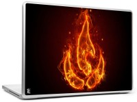Print Shapes Fire flames sign Vinyl Laptop Decal 15.6   Laptop Accessories  (Print Shapes)