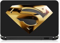 VI Collections GOLDEN SUPERMAN pvc Laptop Decal 15.6   Laptop Accessories  (VI Collections)
