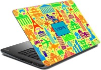meSleep Abstract Travel - Vidya Vinyl Laptop Decal 15.6   Laptop Accessories  (meSleep)