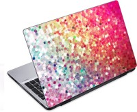 ezyPRNT Colorful Glowing Bulbs Pattern (14 to 14.9 inch) Vinyl Laptop Decal 14   Laptop Accessories  (ezyPRNT)