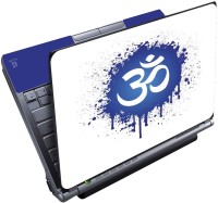 FineArts Blue Om Full Panel Vinyl Laptop Decal 15.6   Laptop Accessories  (FineArts)