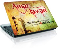 Shopmania Amar Jawan Vinyl Laptop Decal 15.6   Laptop Accessories  (Shopmania)
