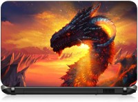 VI Collections DRAGON IN VALCANO pvc Laptop Decal 15.6   Laptop Accessories  (VI Collections)