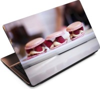 Anweshas Cherry Biscuit Vinyl Laptop Decal 15.6   Laptop Accessories  (Anweshas)