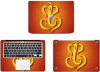 Swagsutra Just Bappa Vinyl Laptop Decal 11   Laptop Accessories  (Swagsutra)
