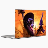 Theskinmantra Lets War Skull Universal Size Vinyl Laptop Decal 15.6   Laptop Accessories  (Theskinmantra)