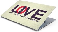 Lovely Collection There is no tomorrow Vinyl Laptop Decal 15.6   Laptop Accessories  (Lovely Collection)