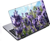 ezyPRNT The Bbeautiful Purple Flower Bush Nature (14 to 14.9 inch) Vinyl Laptop Decal 14   Laptop Accessories  (ezyPRNT)