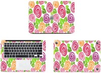 Swagsutra Roses Textures Vinyl Laptop Decal 11   Laptop Accessories  (Swagsutra)