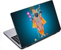 ezyPRNT Shrinathji Statue (14 to 14.9 inch) Vinyl Laptop Decal 14   Laptop Accessories  (ezyPRNT)