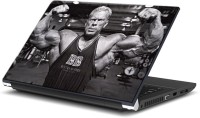 ezyPRNT Dennis Wolf Bodybuilder (15 to 15.6 inch) Vinyl Laptop Decal 15   Laptop Accessories  (ezyPRNT)