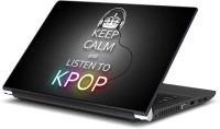 ezyPRNT Keep Calm and Listen to Knop (15 to 15.6 inch) Vinyl Laptop Decal 15   Laptop Accessories  (ezyPRNT)