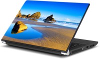 ezyPRNT Beautiful Sea Beach (15 to 15.6 inch) Vinyl Laptop Decal 15   Laptop Accessories  (ezyPRNT)
