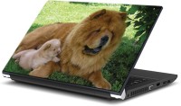 ezyPRNT Dog's Fatherhood Pet Animal (15 to 15.6 inch) Vinyl Laptop Decal 15   Laptop Accessories  (ezyPRNT)